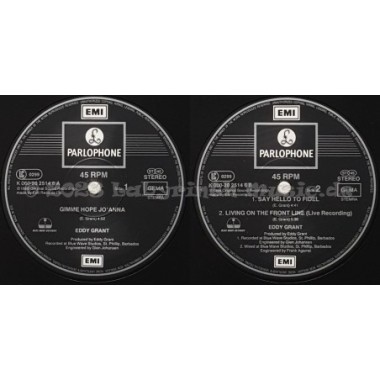 Eddy Grant - Gimme Hope Jo'Anna • 12" Vinyl Maxi • MINT - Labyrinth Music