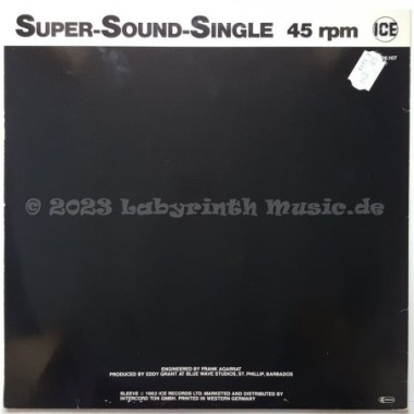 Eddy Grant - I Don't Wanna Dance • 12" Vinyl Maxi - Labyrinth Music