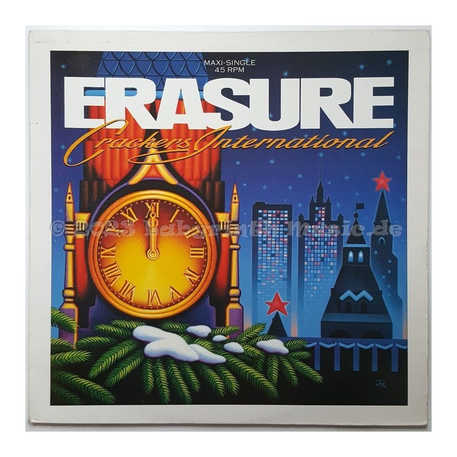 Erasure - Crackers International • 12" Vinyl Maxi - Labyrinth Music