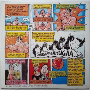 Erste Allgemeine Verunsicherung - An Der Copacabana • 12" Vinyl Maxi • EX - Labyrinth Music