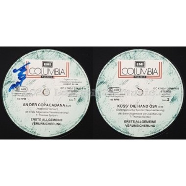 Erste Allgemeine Verunsicherung - An Der Copacabana • 12" Vinyl Maxi • EX - Labyrinth Music