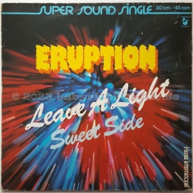 Eruption - Leave A Light • 12" Vinyl Maxi - Labyrinth Music