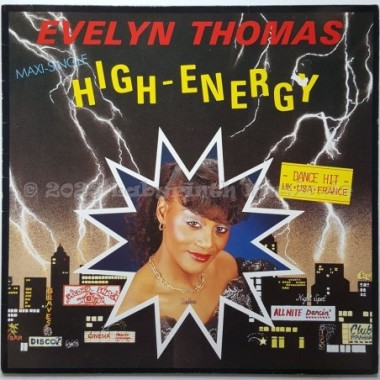 Evelyn Thomas - High Energy • 12" Vinyl Maxi • EX - Labyrinth Music