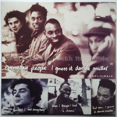 Everyday People - I Guess It Doesn't Matter • 12" Vinyl Maxi • MINT - Labyrinth Music