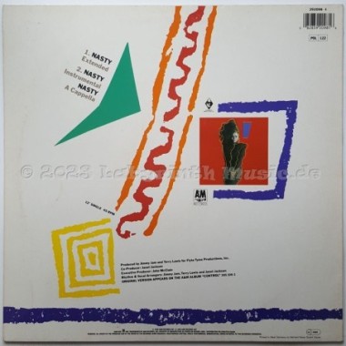 Janet Jackson - Nasty • 12" Vinyl Maxi • EX - Labyrinth Music