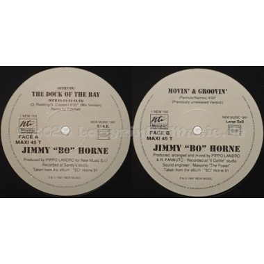 Jimmy 'Bo' Horne - (Sittin' On) The Dock Of The Bay With Fa-fa-fa-fa-fa • 12" Vinyl Maxi • EX - Labyrinth Music