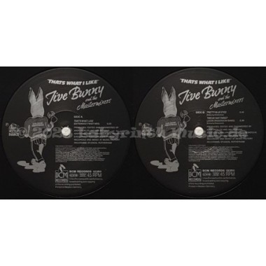Jive Bunny And The Mastermixers - That's What I Like • 12" Vinyl Maxi • EX - Labyrinth Music