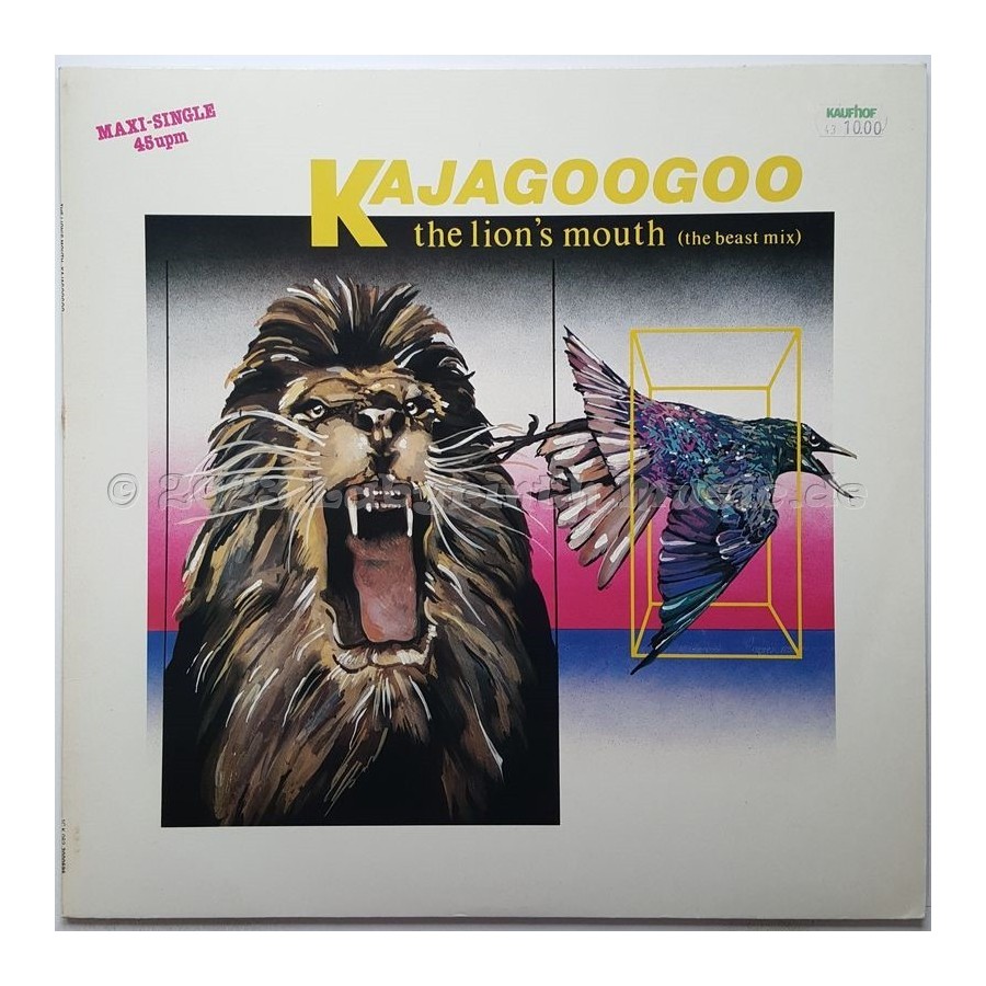 Kajagoogoo - The Lion's Mouth • The Beast Mix • 12" Vinyl Maxi • EX - Labyrinth Music