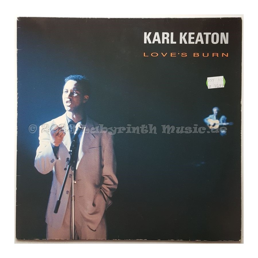 Karl Keaton - Love's Burn • 12" Vinyl Maxi • EX - Labyrinth Music