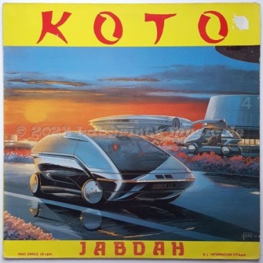 Koto - Jabdah • 12" Vinyl Maxi - Labyrinth Music