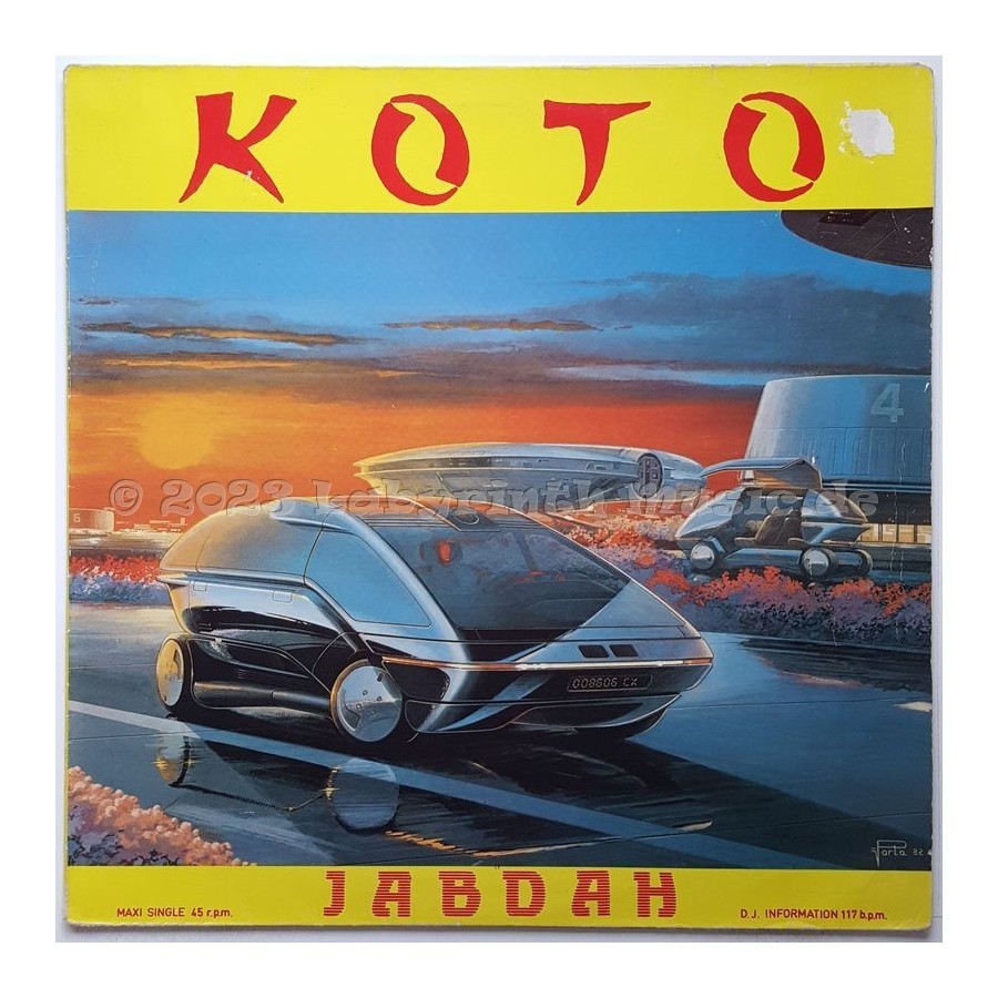 Koto - Jabdah • 12" Vinyl Maxi - Labyrinth Music