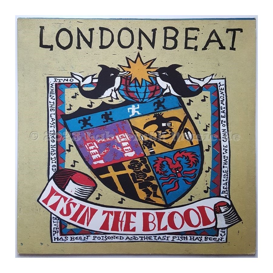 Londonbeat - It's In The Blood • 12" Vinyl Maxi - Labyrinth Music