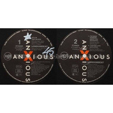 Londonbeat - It's In The Blood • 12" Vinyl Maxi - Labyrinth Music