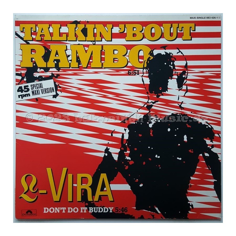 L-Vira - Talkin 'bout Rambo • 12" Vinyl Maxi • EX - Labyrinth Music