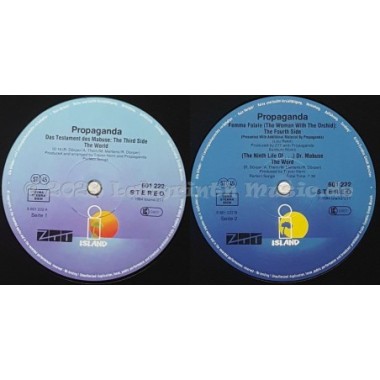 Propaganda - Dr. Mabuse • 12" Vinyl Maxi • EX - Labyrinth Music