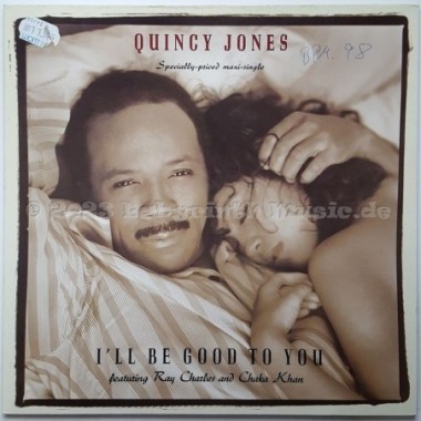 Quincy Jones Feat. Ray Charles And Chaka Khan - I'll Be Good To You • 12" Vinyl Maxi • EX - Labyrinth Music