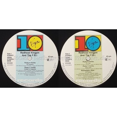 Redhead Kingpin And The Fbi - Pump It Hottie • 12" Vinyl Maxi • EX - Labyrinth Music