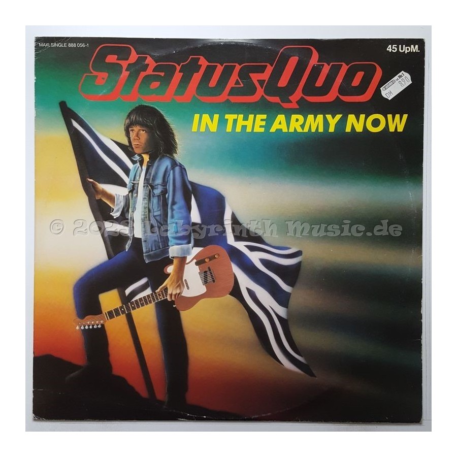 Status Quo - In The Army Now • 12" Vinyl Maxi • EX - Labyrinth Music