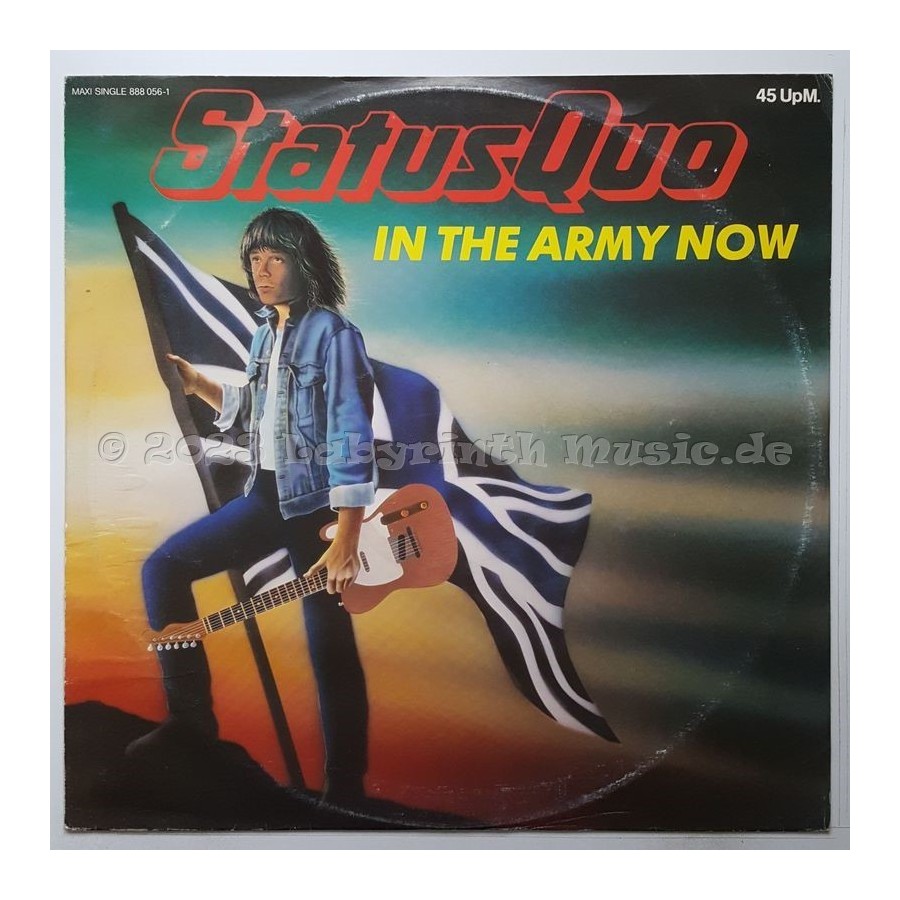 Status Quo - In The Army Now • 12" Vinyl Maxi • EX - Labyrinth Music