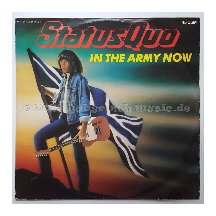 Status Quo - In The Army Now • 12" Vinyl Maxi - Labyrinth Music