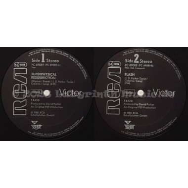 Taco - Superphysical Resurrection • 12" Vinyl Maxi • EX - Labyrinth Music