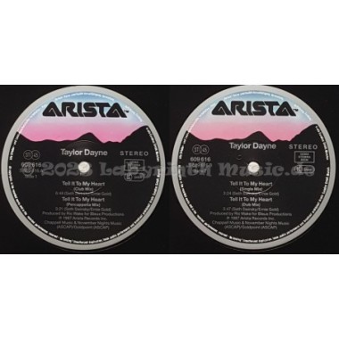 Taylor Dayne - Tell It To My Heart • 12" Vinyl Maxi • NM - Labyrinth Music