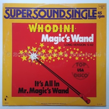 Whodini - Magic's Wand • 12" Vinyl Maxi - Labyrinth Music