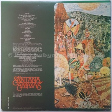 Santana - Abraxas • 12" Vinyl LP • EX - Labyrinth Music