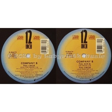 Company B - Full Circle • 12" Vinyl Maxi • NM - Labyrinth Music