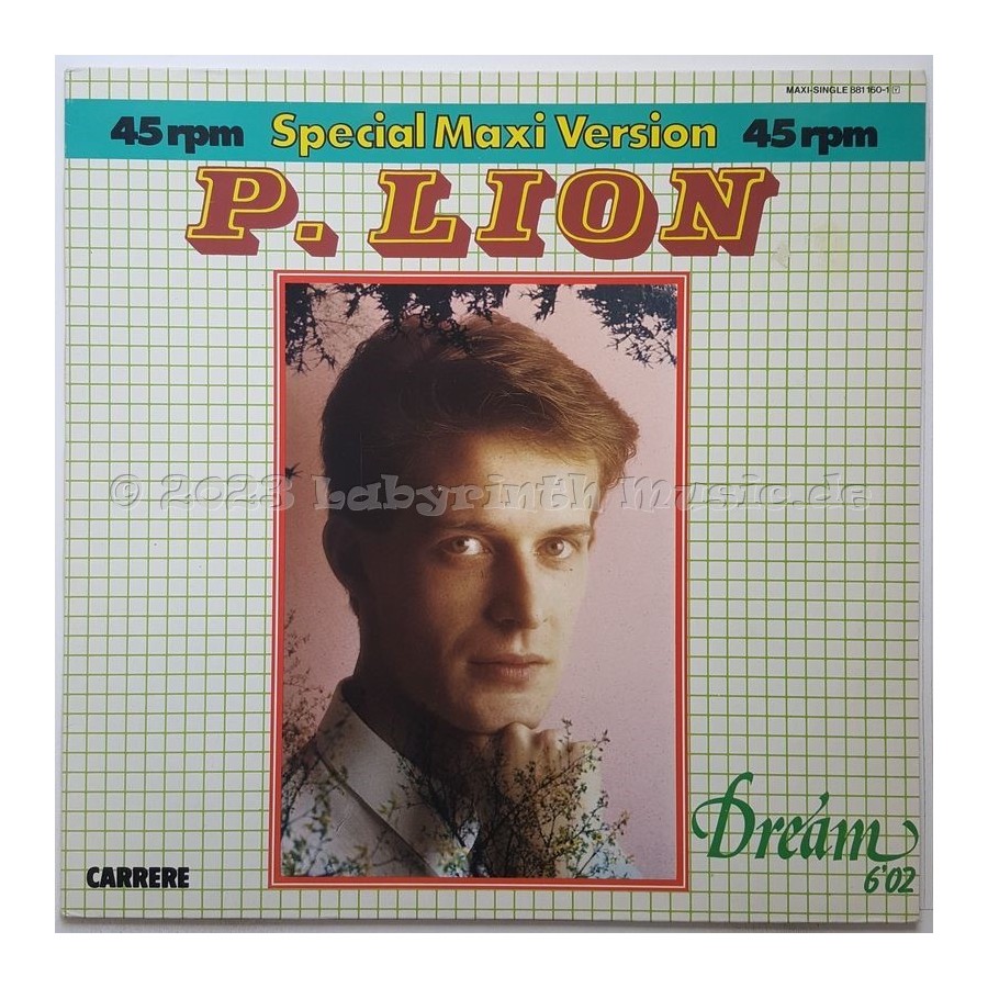 P. Lion - Dream • 12" Vinyl Maxi • NM - Labyrinth Music