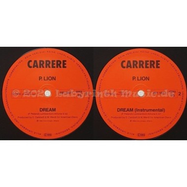 P. Lion - Dream • 12" Vinyl Maxi • NM - Labyrinth Music