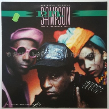 P.M. Sampson & Double Key - We Love To Love • 12" Vinyl Maxi - Labyrinth Music
