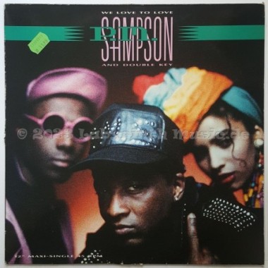 P.M. Sampson & Double Key - We Love To Love • 12" Vinyl Maxi - Labyrinth Music