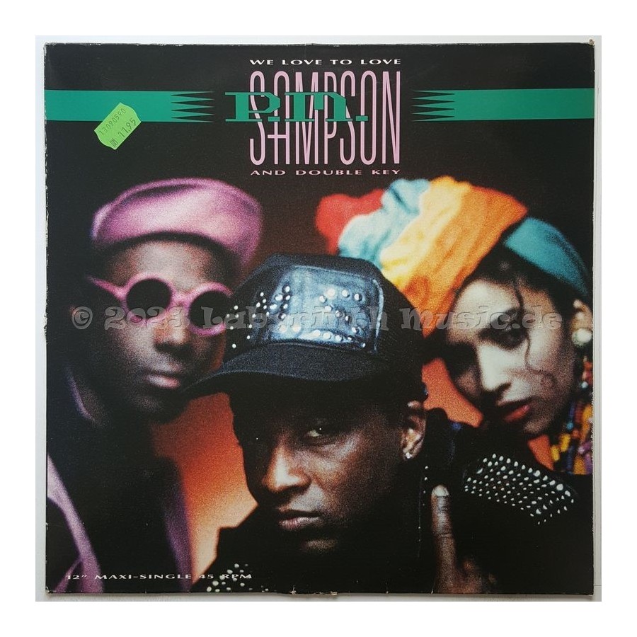 P.M. Sampson & Double Key - We Love To Love • 12" Vinyl Maxi - Labyrinth Music
