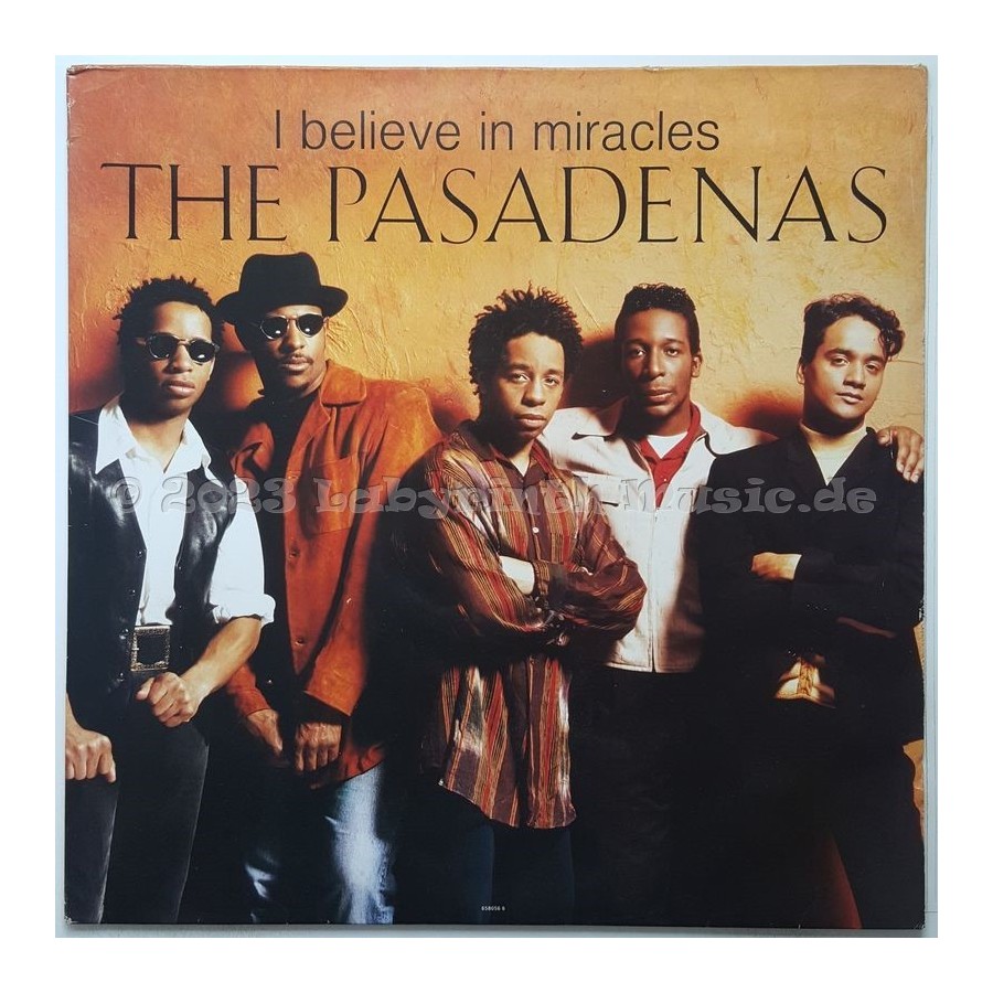 The Pasadenas - I Believe In Miracles • 12" Vinyl Maxi • EX - Labyrinth Music