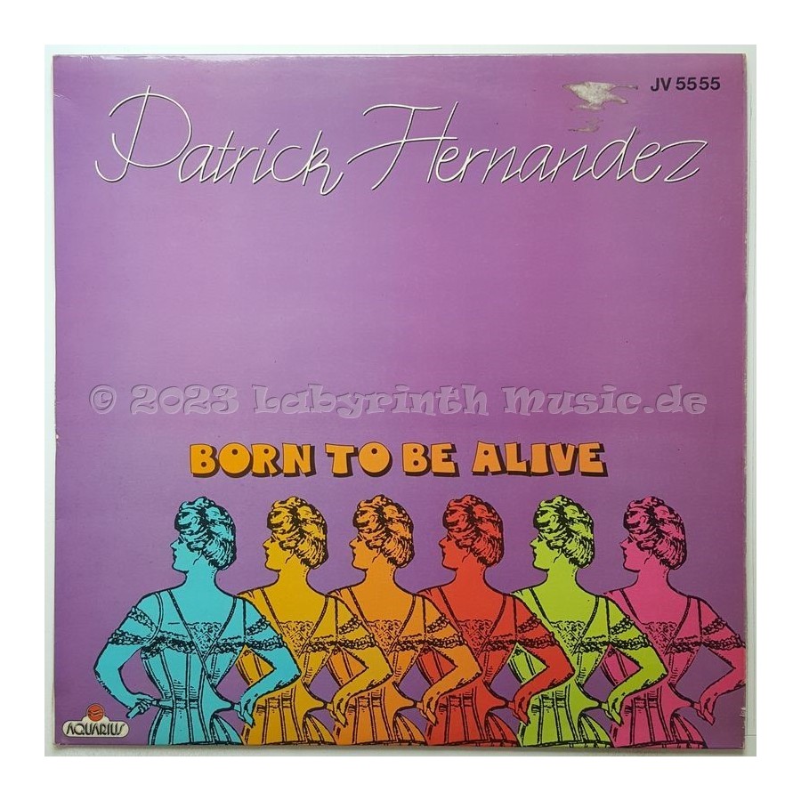 Patrick Hernandez - Born To Be Alive • 12" Vinyl Maxi - Labyrinth Music