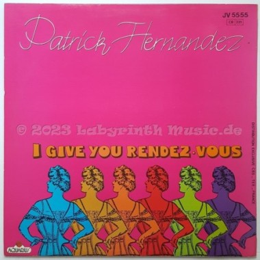 Patrick Hernandez - Born To Be Alive • 12" Vinyl Maxi - Labyrinth Music