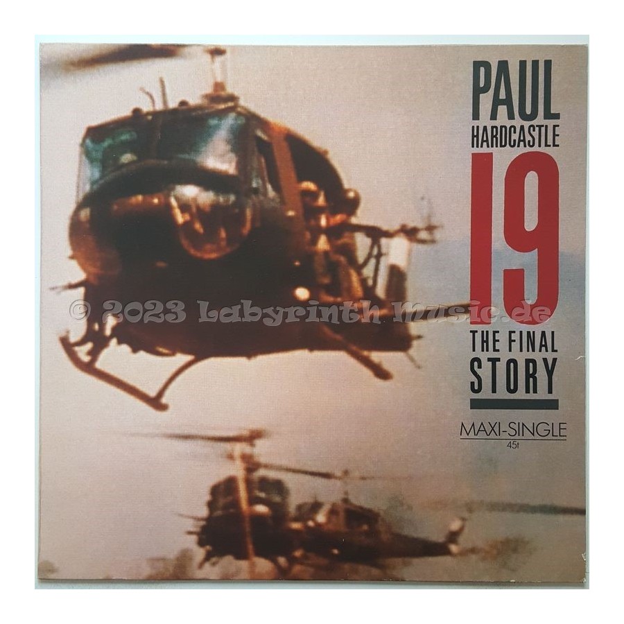 Paul Hardcastle - 19 • The Final Story • 12" Vinyl Maxi • EX - Labyrinth Music