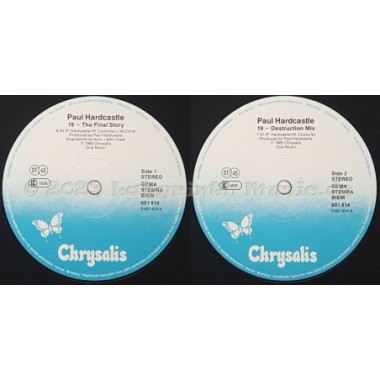 Paul Hardcastle - 19 • The Final Story • 12" Vinyl Maxi • EX - Labyrinth Music