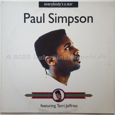 Paul Simpson Feat. Terri Jeffries - Everybody's A Star • 12" Vinyl Maxi • MINT - Labyrinth Music