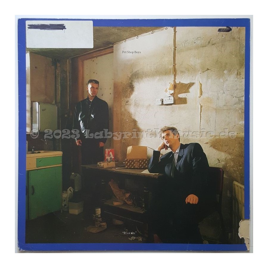 Pet Shop Boys - It's A Sin • 12" Vinyl Maxi - Labyrinth Music