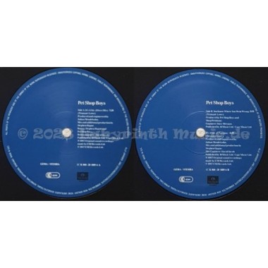 Pet Shop Boys - It's A Sin • 12" Vinyl Maxi - Labyrinth Music