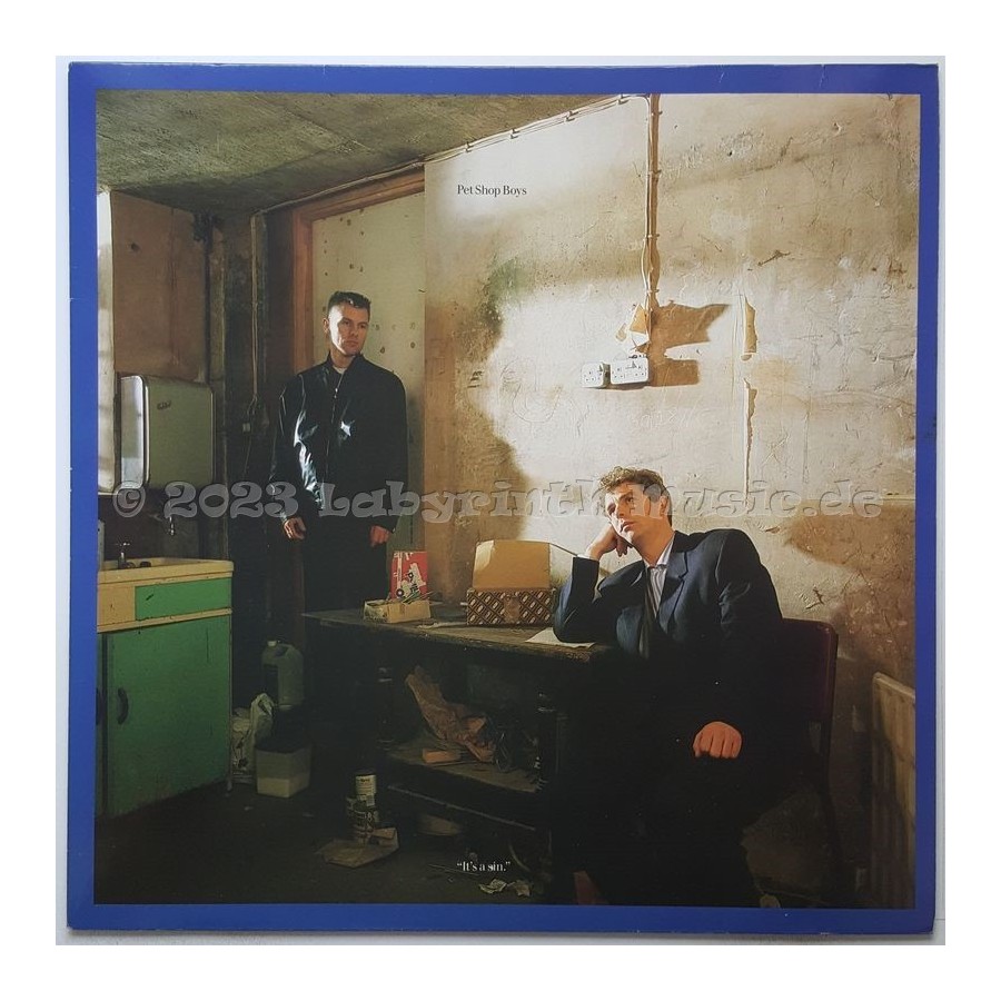 Pet Shop Boys - It's A Sin • 12" Vinyl Maxi • EX - Labyrinth Music