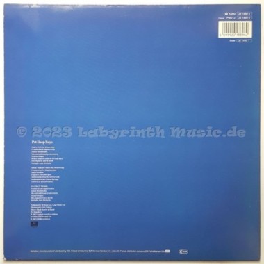Pet Shop Boys - It's A Sin • 12" Vinyl Maxi • EX - Labyrinth Music