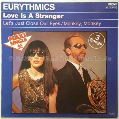 Eurythmics - Love Is A Stranger • 12" Vinyl Maxi • EX - Labyrinth Music