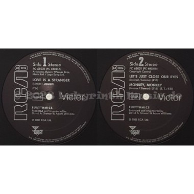 Eurythmics - Love Is A Stranger • 12" Vinyl Maxi • EX - Labyrinth Music