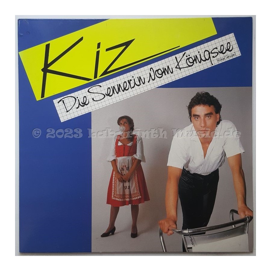 Kiz - Die Sennerin Vom Königsee • 12" Vinyl Maxi • NM - Labyrinth Music