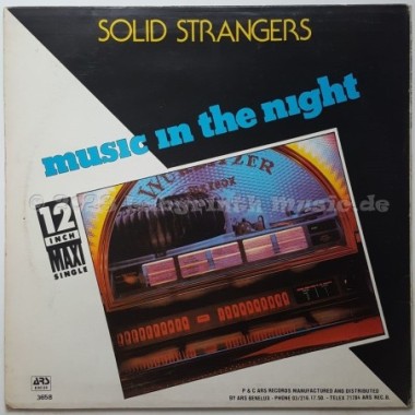 Solid Strangers - Music In The Night • 12" Vinyl Maxi - Labyrinth Music