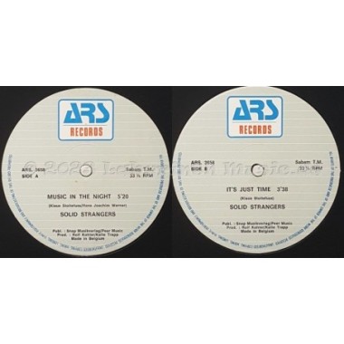 Solid Strangers - Music In The Night • 12" Vinyl Maxi - Labyrinth Music