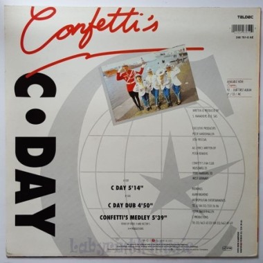 Confetti's - C-Day • 12" Vinyl Maxi - Labyrinth Music
